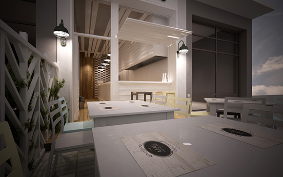 Ola sta karvouna | Grill restaurant plan and design | Limassol